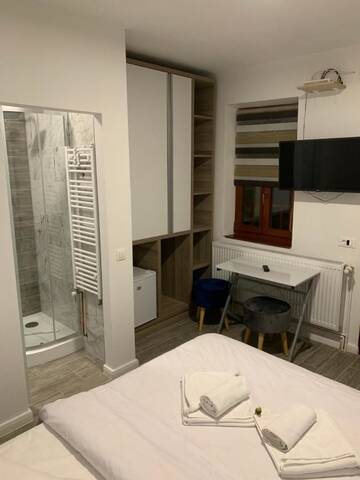Фото номера Двухместный номер с 1 кроватью Гостевой дом Casa Optim г. Кэлимэнешти 6